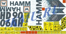 Набор стикеров для Hamm HD90+vv
